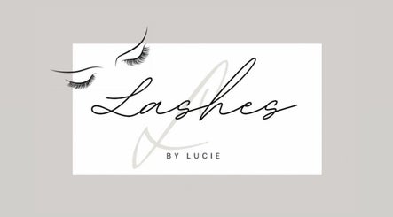 Elegant logo for Lashes By Lucie, located in Watford, England, GB. Perfect for enhancing beauty and wellness branding.