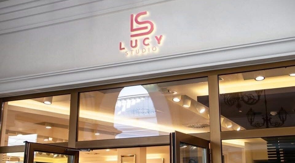 Elegant entrance of Le beauty salon in Bankstown, New South Wales, AU with illuminated signage.