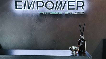Entrance of Empower Fitness Studio | Makati in Makati City, Metro Manila, PH with sleek modern design.