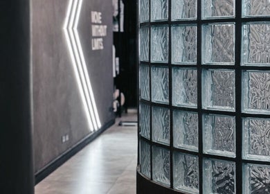 Modern glass paneling at Empower Fitness Studio | Makati, located in Makati City, Metro Manila, PH.