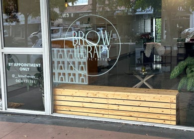 Exterior of 'Brow Therapy' at Morningside - Face Australia Co, Morningside, Queensland, AU.