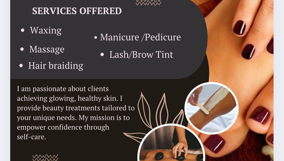 Services at Serene S. Esthetics & Hair Lounge in Newport, Wales: waxing, massage, mani-pedi, and more.