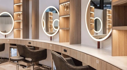 Elegant salon interior at Koco Hair by Jessicka- Salon Lane West End in West End, Queensland, AU.