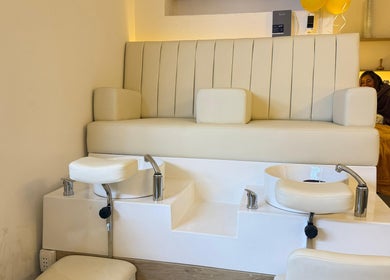 Lujosa estación de pedicura en Seductiva Spa, Ayacucho, Ayacucho, PE. Relajación y confort garantizados.
