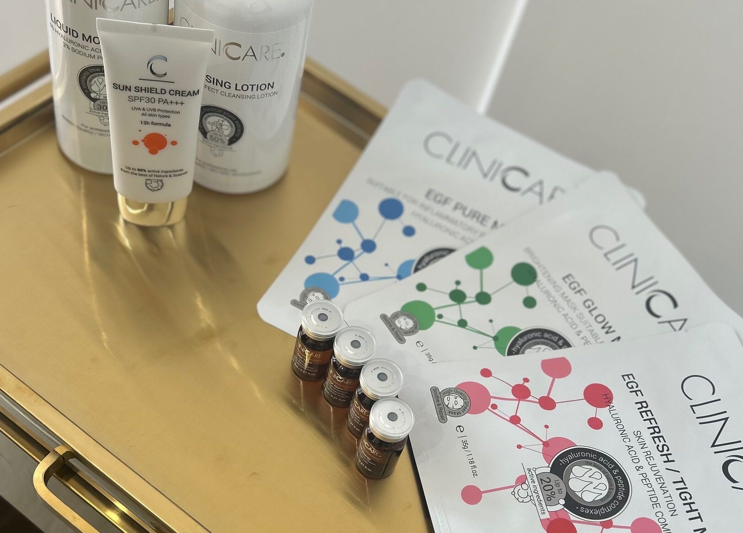 Skincare products at Enhanced by Georgia, Tiptree, England, GB. Discover premium beauty treatments and care.