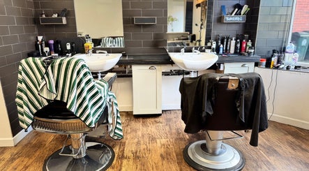 Kris Cuts Hair at Blacksheep