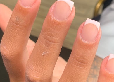 Elegant French manicure at Beautybyklw, Blackburn, England, GB. Perfect for any occasion.