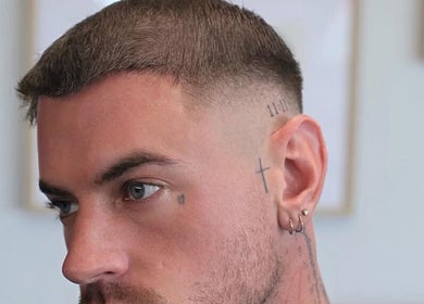 Fresh buzzcut style at Another Barber in Tallai, Queensland, AU showcasing detailed fades.