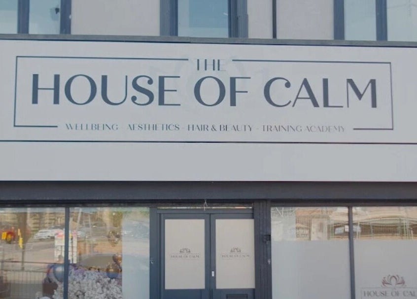 Front view of The House Of Calm in South Shields, England, GB showcasing its elegant exterior.