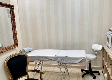 Sala de estética em Sebastiana Oliveira Cabeleireiros e Estética, Quinta Do Conde, Setúbal, PT.