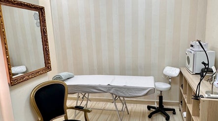 Sala de tratamento em Sebastiana Oliveira Cabeleireiros e Estética, Quinta Do Conde, Setúbal, PT.