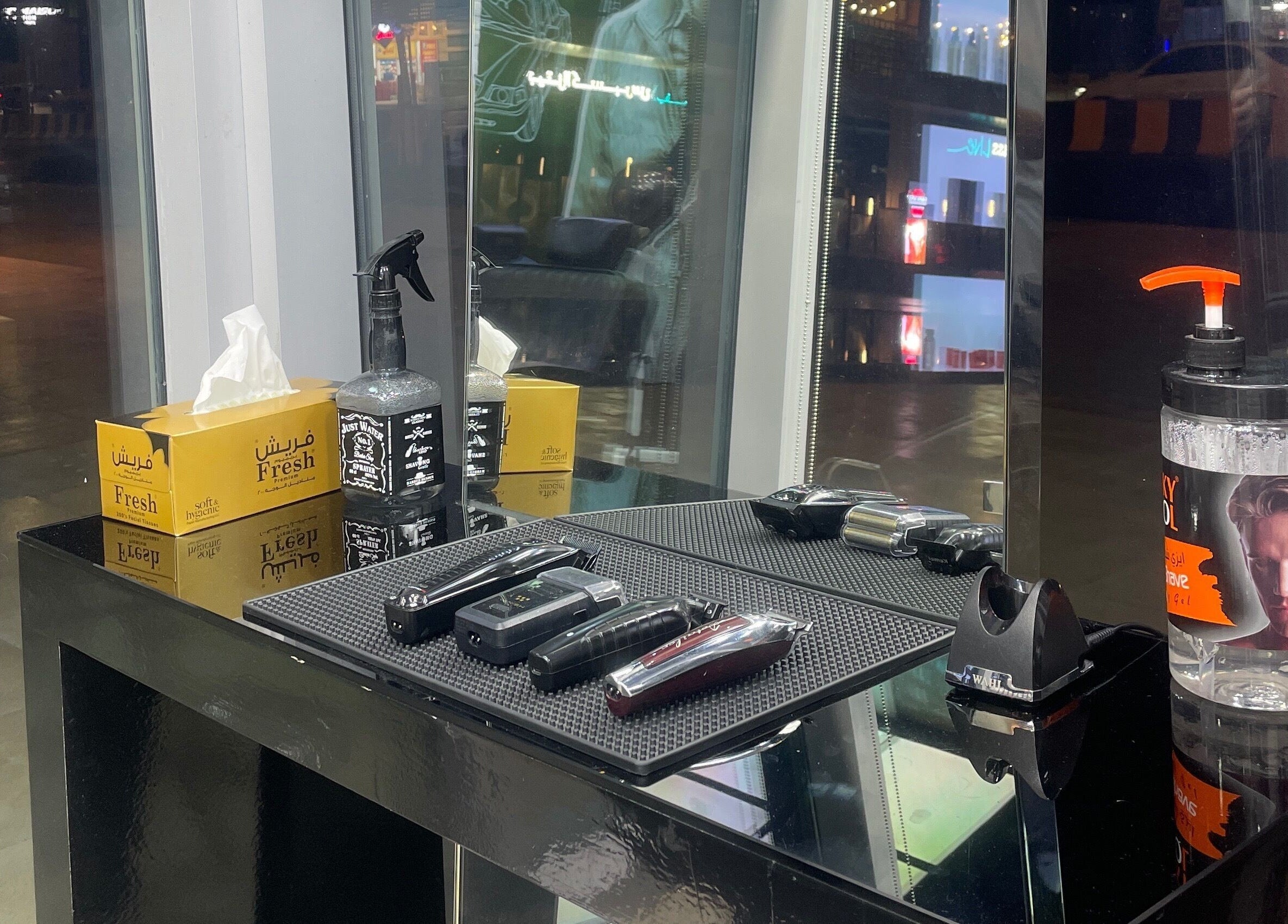 Grooming tools at Ace Barber Shop, Dubai, Dubai, AE ready for the next stylish transformation.