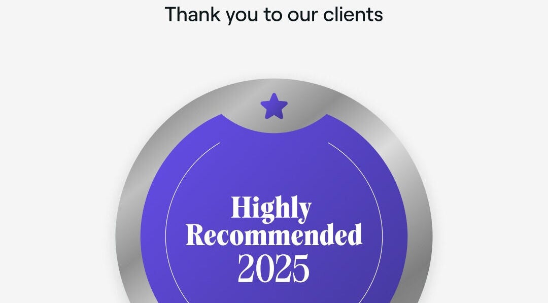 Highly Recommended 2025 badge at Sculpt&Glow-studio, Beeston, England, GB.