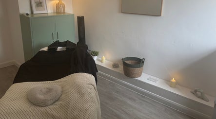 Serene massage room at Hollie Amato Massage Therapy on Moulsham Street Chelmsford, Chelmsford, England, GB.