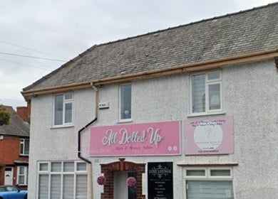 Front view of She'la's beauty venue in Hasland, England, GB, showcasing its welcoming exterior.