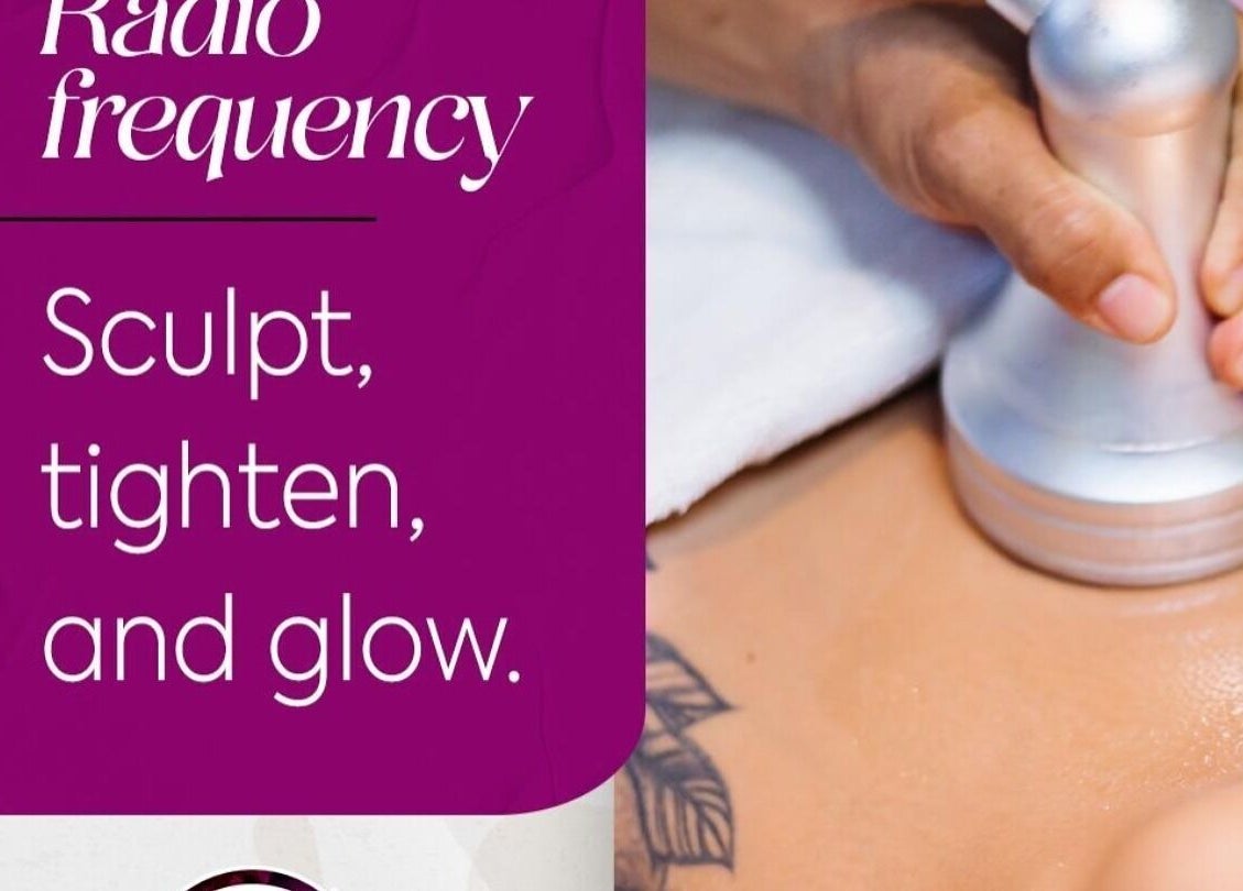 Radio frequency treatment at Hibiscus and Honey Medical and Aesthetic, West Hartford, Connecticut, US.