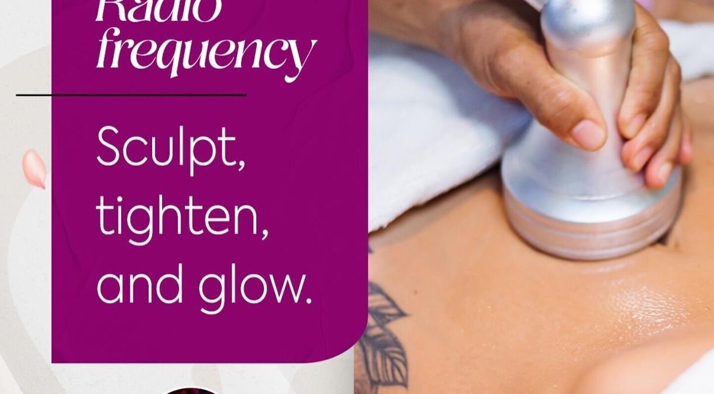 Radio frequency treatment at Hibiscus and Honey Medical and Aesthetic, West Hartford, Connecticut, US.