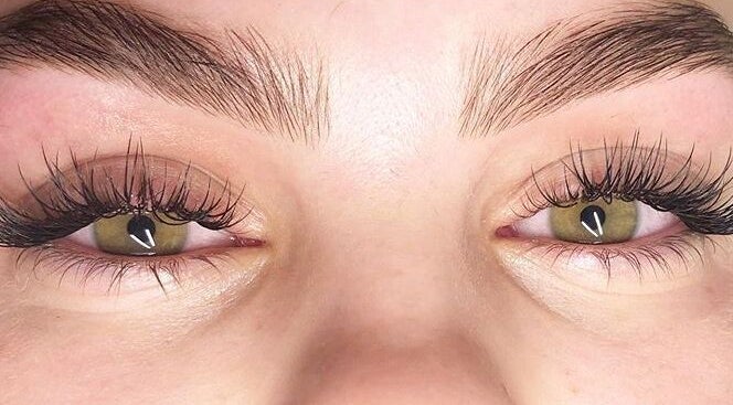 Elegant eyelash extensions at Aesthetics and Beauty Boutique, Coulsdon, England, GB.