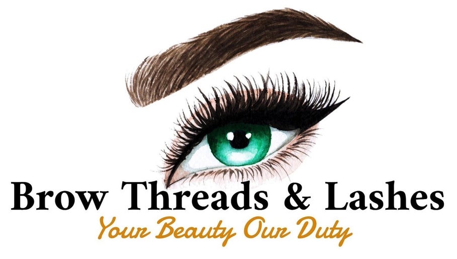Green-eye logo of Brow Threads & Lashes TTP in Modbury, South Australia, AU showcasing beauty expertise.