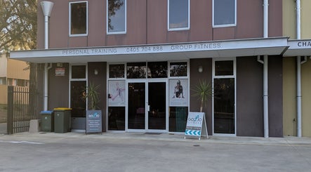 Front entrance of Massage Therapy with David, located in Newton, South Australia, AU, showcasing modern design.