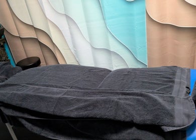 Relaxing massage table at Massage Therapy with David, Newton, South Australia, AU, featuring calming decor.