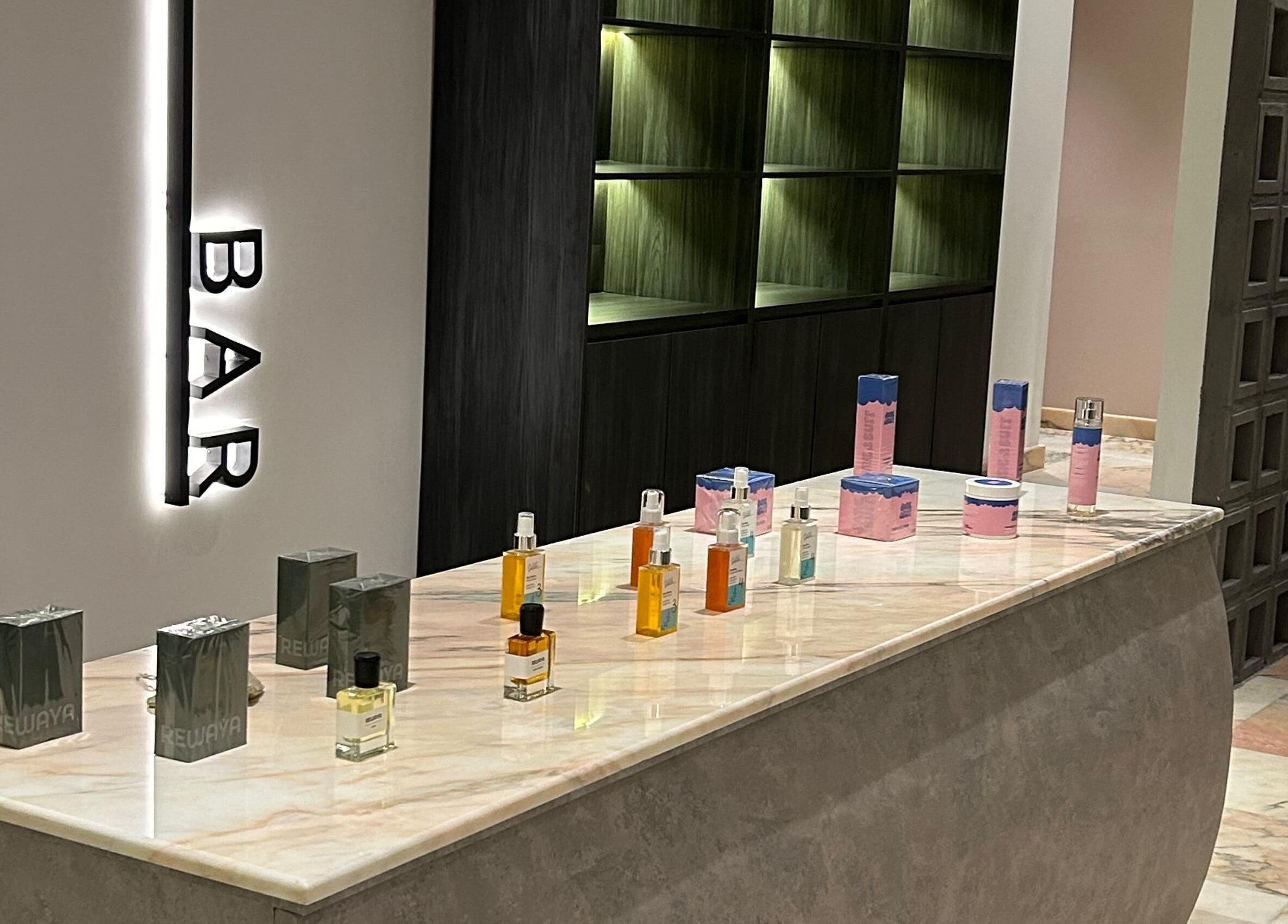 Elegant product display at The Nail Bar - Sulaymaniyah in Riyadh, Riyadh Province, SA.