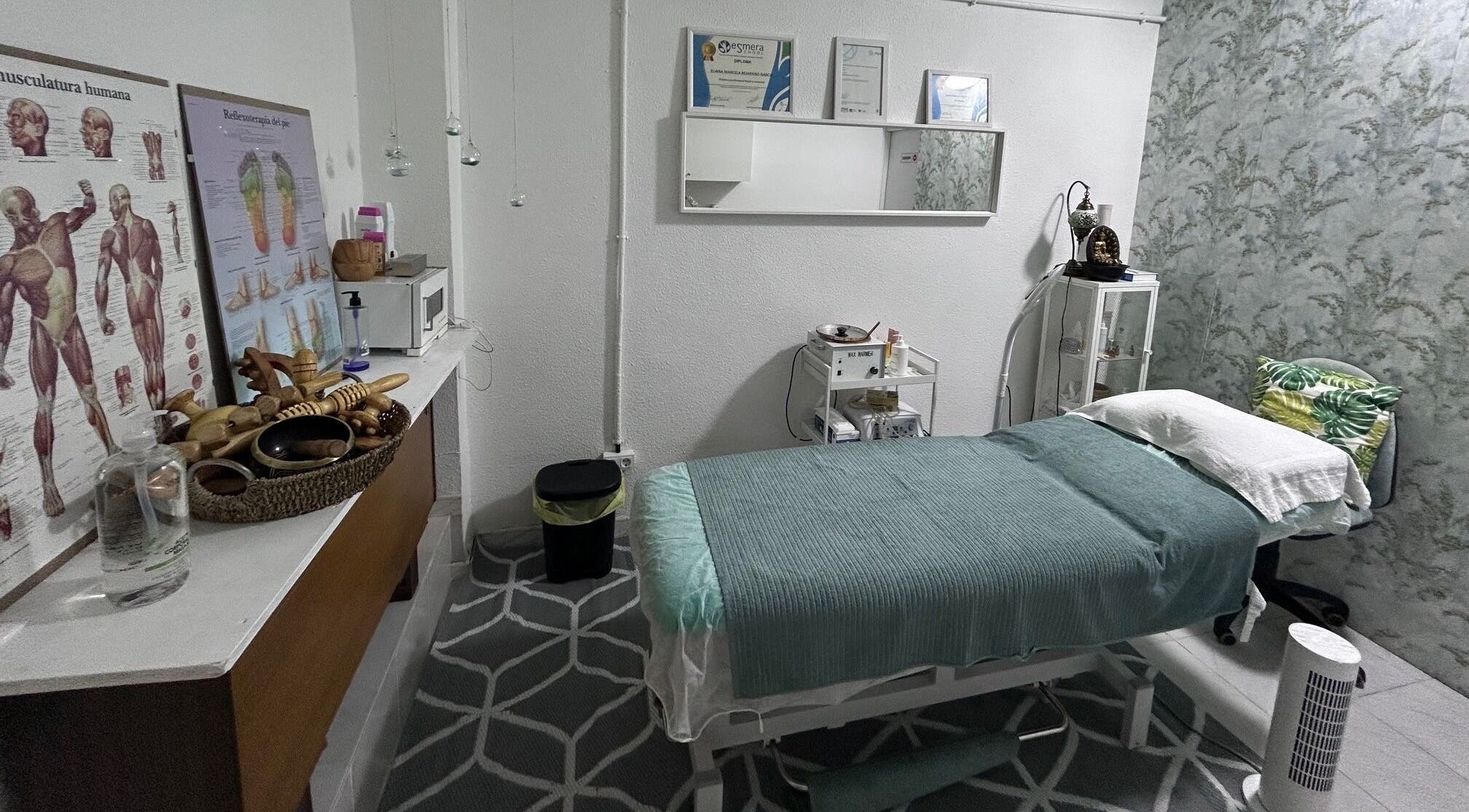 Sala de tratamiento en Marcela García Spa de Uñas y Estética, Madrid, Comunidad De Madrid, ES.