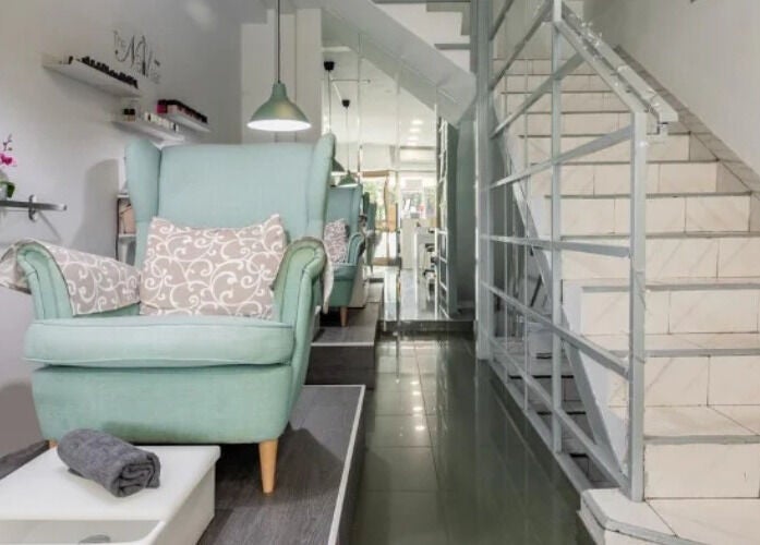 Zona de pedicura en Marcela García Spa de Uñas y Estética, Madrid, Comunidad De Madrid, ES.