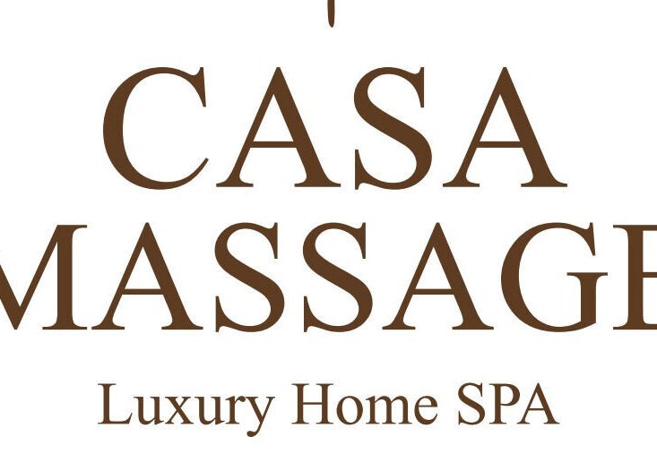 Casa Massage venue logo depicting luxury spa in Dubai, Dubai, AE. Elegant text design.