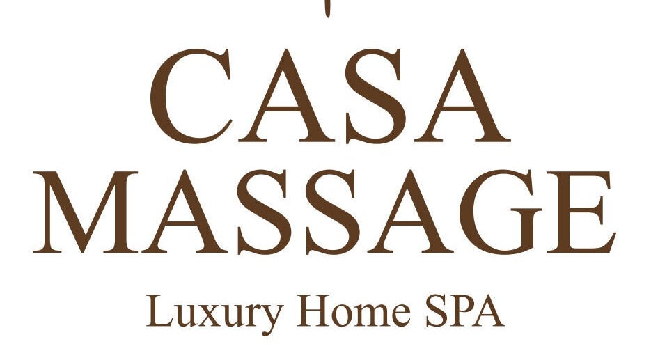 Casa Massage venue logo depicting luxury spa in Dubai, Dubai, AE. Elegant text design.