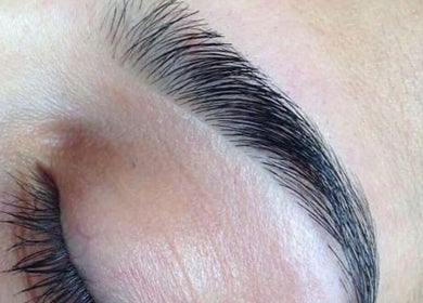 Perfectly groomed eyebrows at NC Beauty Bar, LLC in Milwaukee, Wisconsin, US, highlighting expert care.