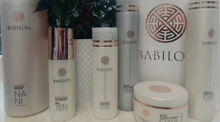 Luksusowe kosmetyki Babilon w Studio Fryzjerskie Trendy Mateusz Taranek, Zawady, Województwo Śląskie, PL.