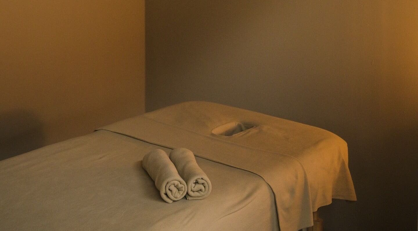 Tranquil massage room at Essence Body & Soul Massage, Te Puke, Bay Of Plenty Region, NZ.