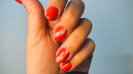 Stunning red nail art at Nails_by_Eliza.G in Mount Warren Park, Queensland, AU.