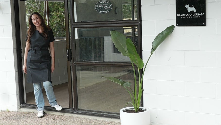 Barkford Lounge entrance in Auckland, NZ, with smiling staff ready to greet clients.