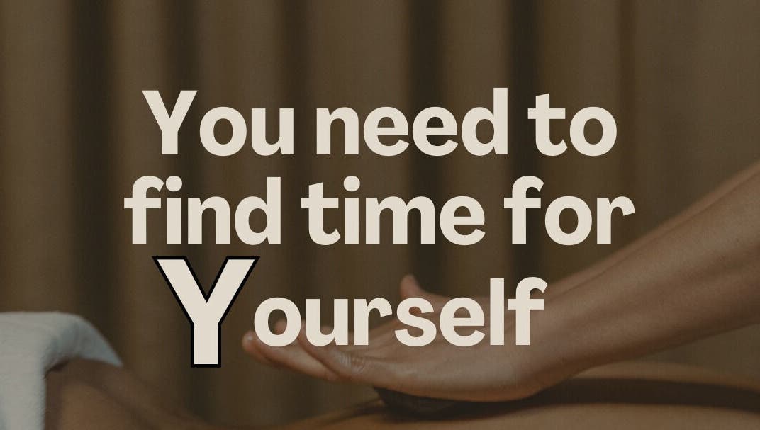 Quote on self-care at Laser and Skin District, Windsor, New South Wales, AU inviting relaxation.