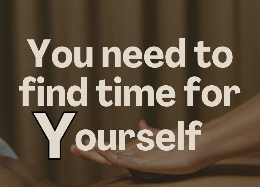 Quote on self-care at Laser and Skin District, Windsor, New South Wales, AU inviting relaxation.