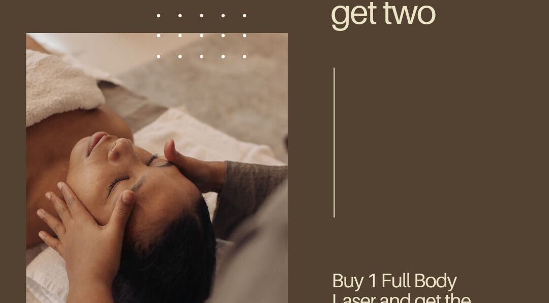 Client receiving facial massage at Laser and Skin District, Windsor, New South Wales, AU.