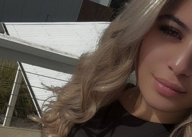 Close-up of styled hair at Aka Lashes in Chiton, South Australia, AU, highlighting beauty and wellness.