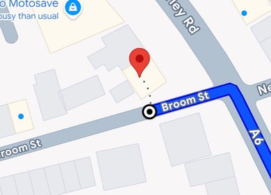 Map showing location of Hair By Rubes in Swinton, England, GB.