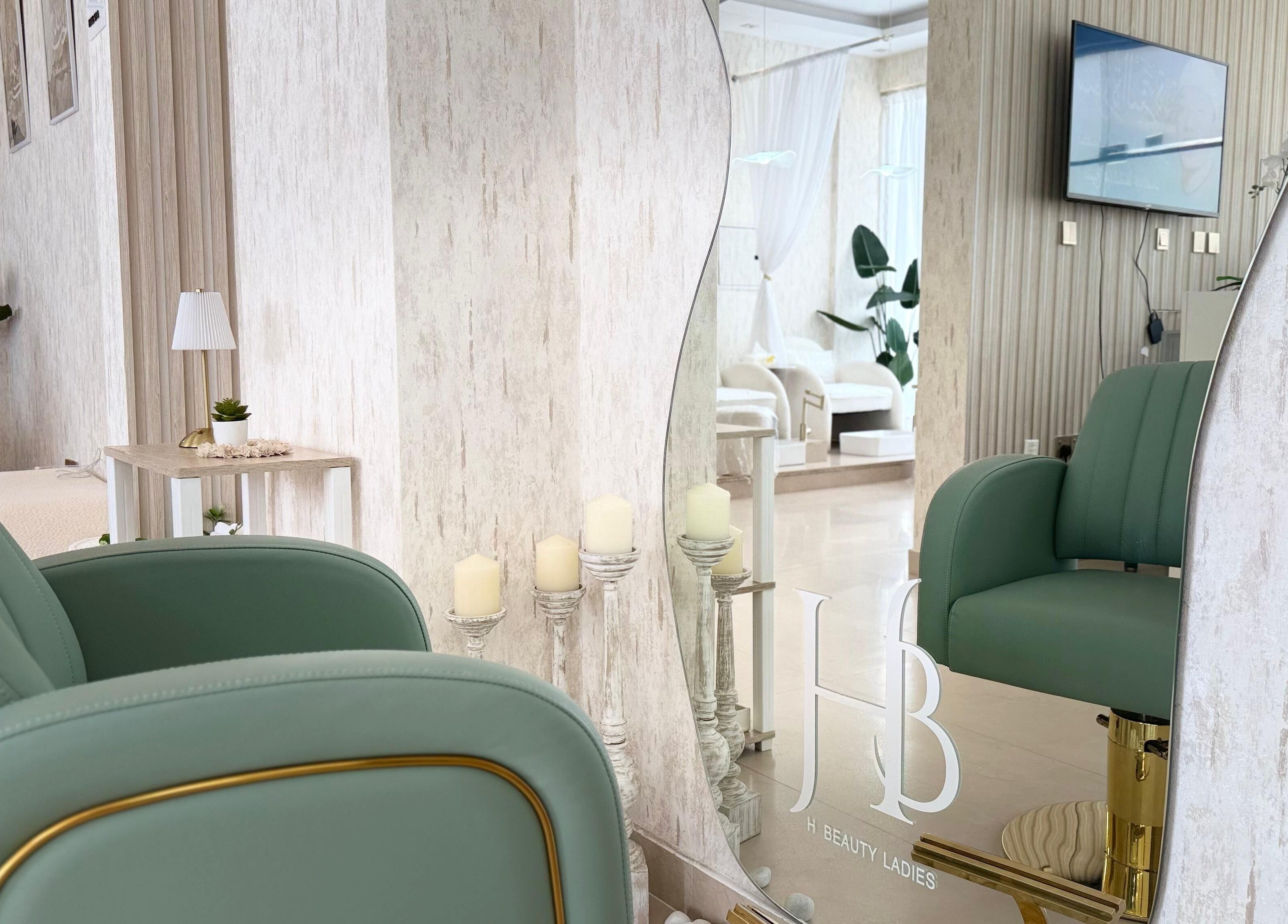 Luxurious H Beauty Ladies Salon interior with chic décor in Ajman, Ajman, AE.
