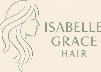 Logo of Isabelle Grace Hair in Burnley, England, featuring a woman's elegant silhouette in profile.