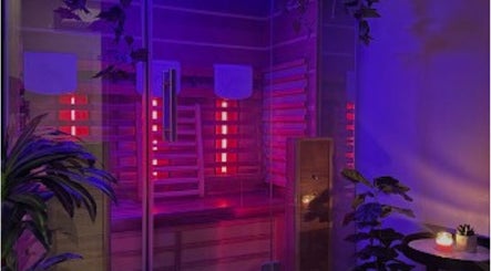 Relaxing sauna at Incension Body & Massage, Alderley, Queensland, AU. Perfect for unwinding and stress relief.