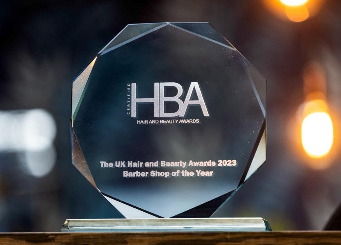 Award for Webster & Carr at UK Hair and Beauty Awards 2023, Newcastle upon Tyne, England, GB.