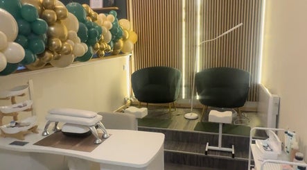 Chic interior of Ily.Eyebrows Artist Pmu And Removal Specialist in Wallsend, England, GB with stylish seating and decor.