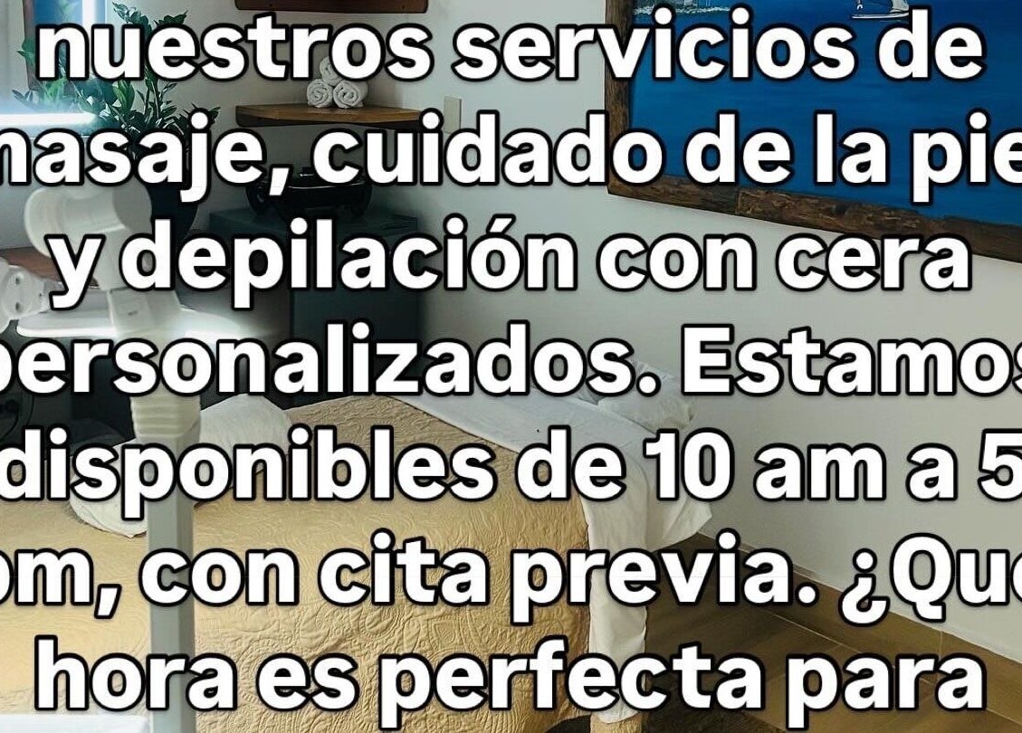 Relaxing spa room at NASSINE Beauty Salon & Spa, featuring cozy massage bed, Jarabacoa, La Vega, DO.