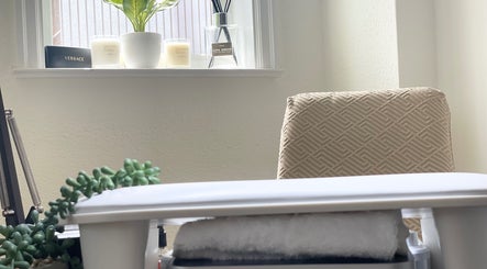 Serene nail station at Kandyse Faye | Nail Artist, Wellingborough, England, GB.