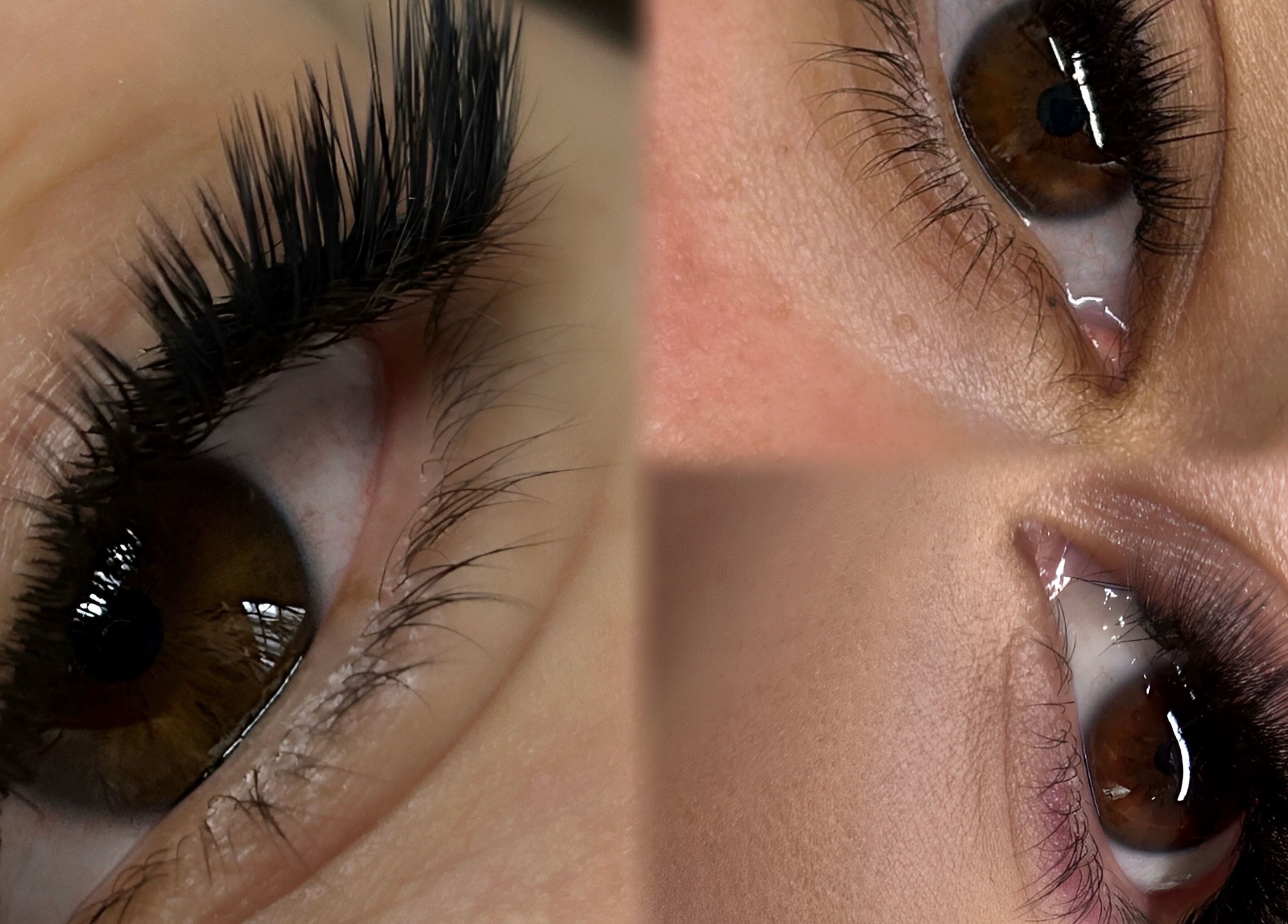 Extensiones de pestañas en MOONLASH, Metepec, Estado De México, MX, muestran detalle y volumen.