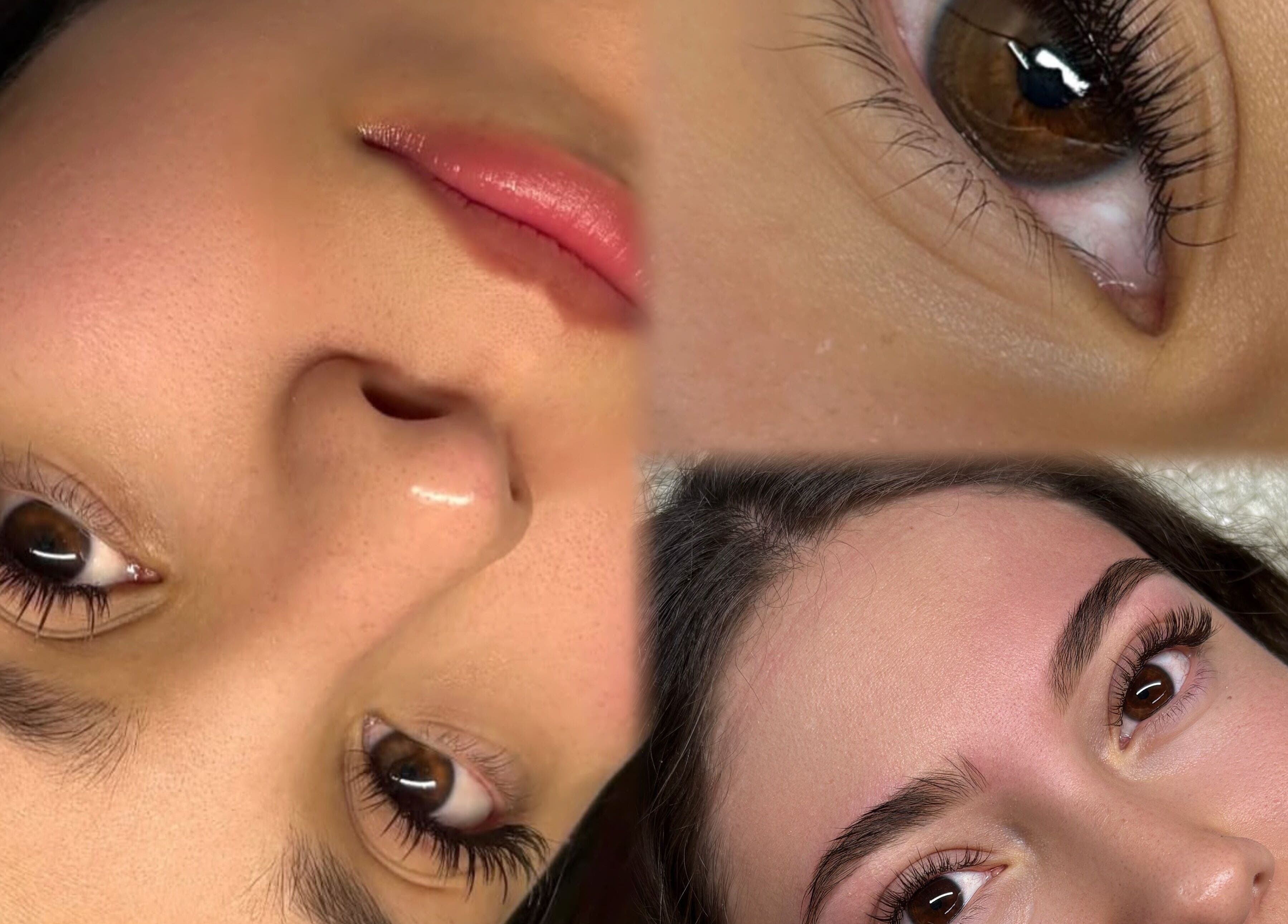 Detalle artístico de pestañas realzadas en MOONLASH, Metepec, Estado De México, MX.