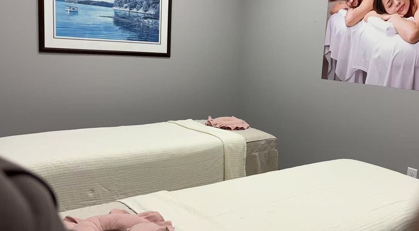 Relaxing dual massage beds at You You Spa in Saint Paul, Minnesota, US, offer a serene escape.